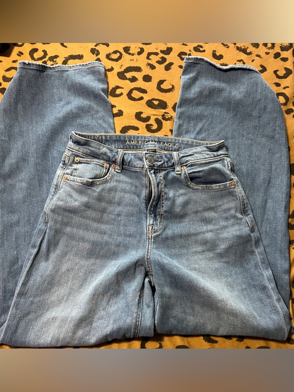 American Eagle Outfitters stretch wide leg size 2 long